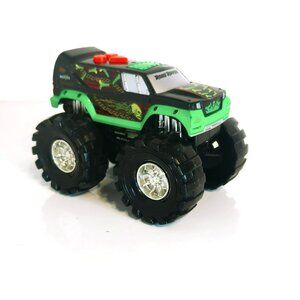 Toy State Green Monster Truck Road Rippers 1:64 Scale Lights & Sound Black Green